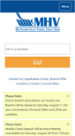 Mobile Screenshot of mhvfcu.com